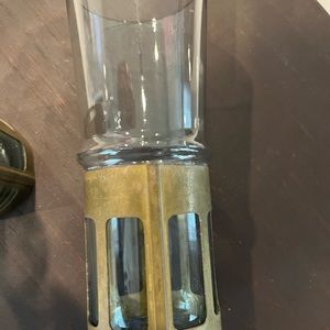 Vintage Brass Banded tumblers from 50’s